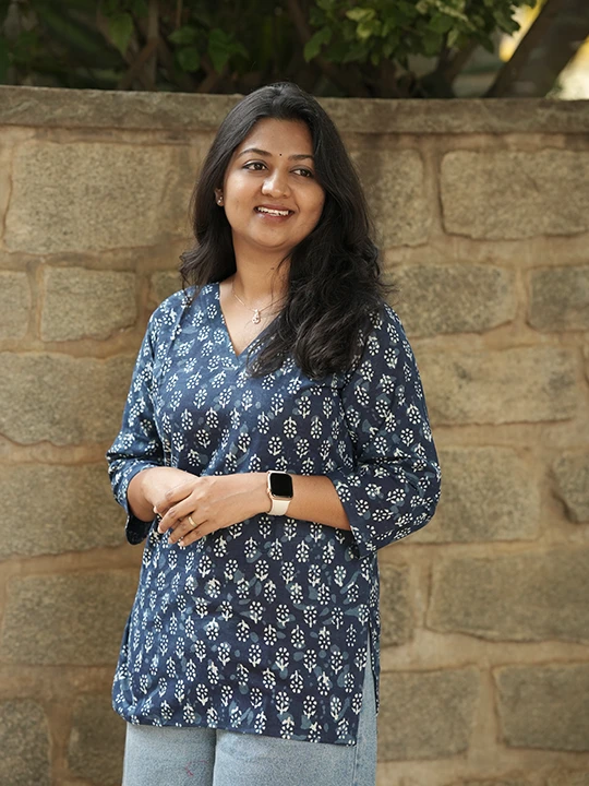 indigo blossom kurti