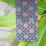 blue and black designer wallet