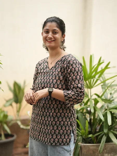 midnight paisley kurta