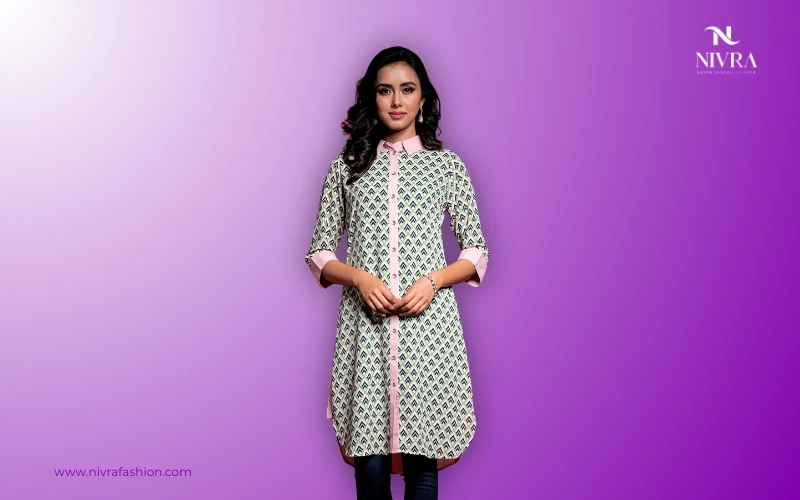 shirt styling kurtis