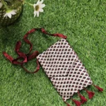 ajrakh print shoulder bag