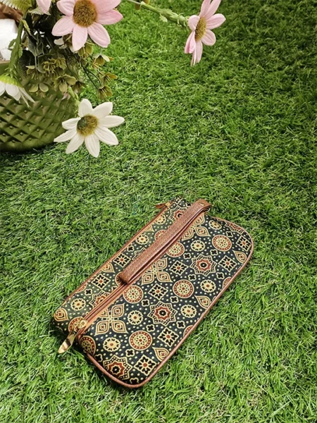 blue phone pouch for women