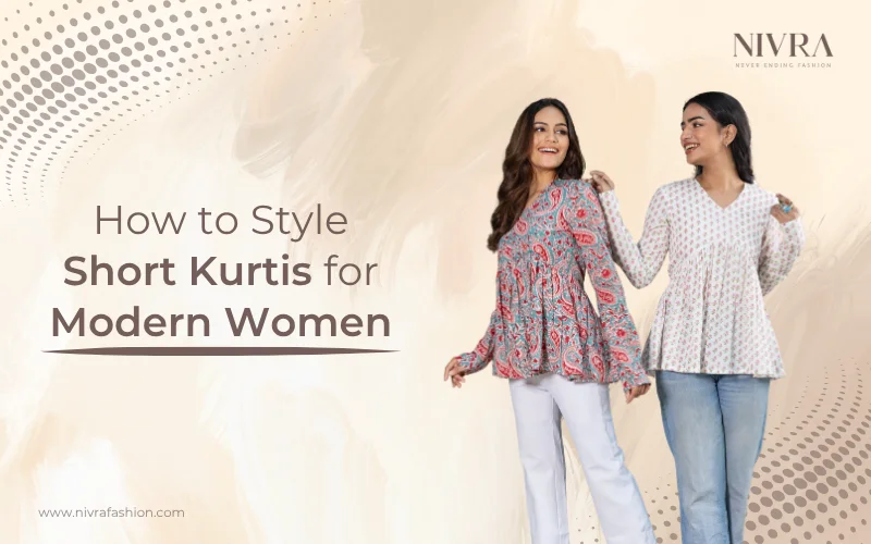 how to style short kurtis