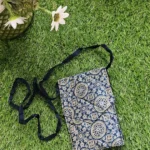light blue sling bag