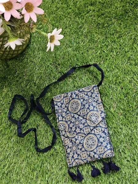 light blue sling bag