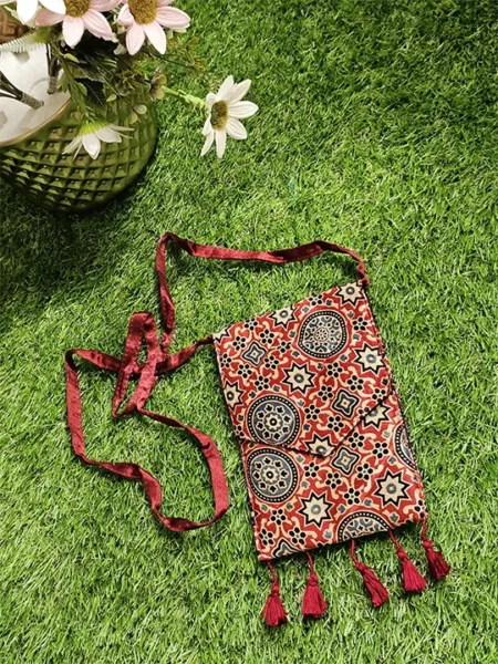 red sling bags