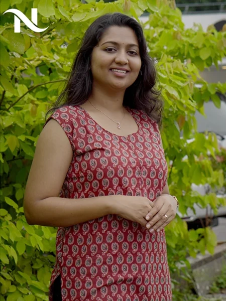 paisely red kurti
