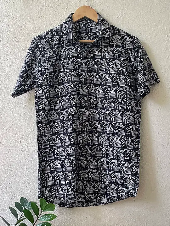 black half sleeve shirt