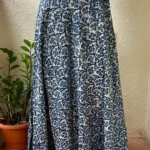 block print skirt