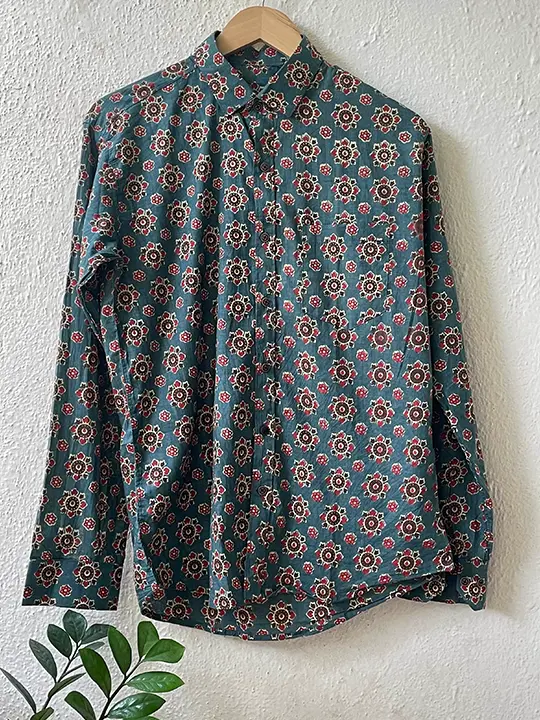 green royal lotus shirt