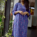 ikat rising blue co-ord set