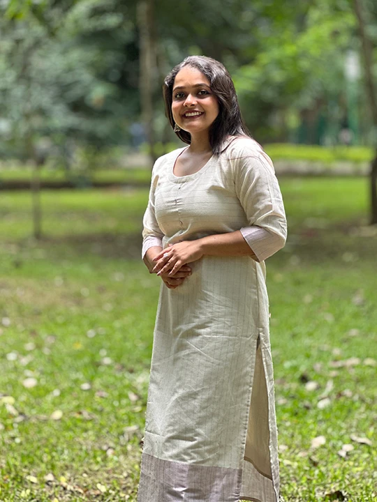 rose gold long kurti