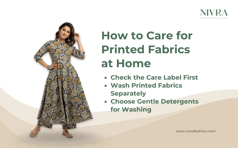 how to care printed fabrics