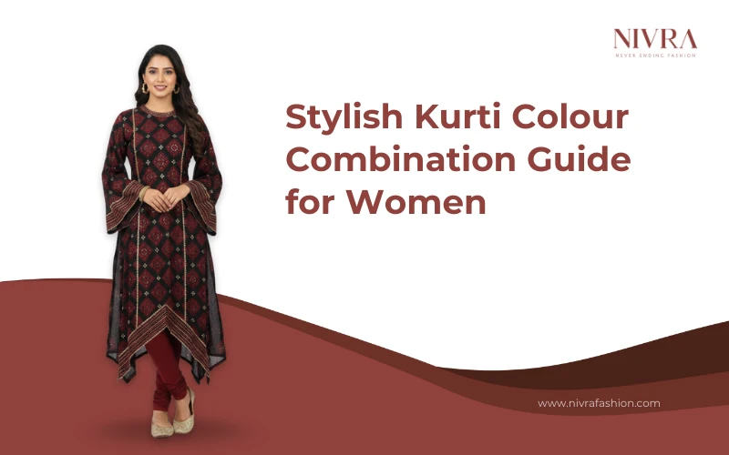 stylish kurti colour combination