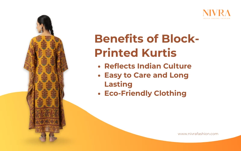 benefits of block printed kurtis