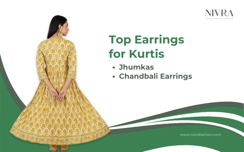 earrings for kurtis
