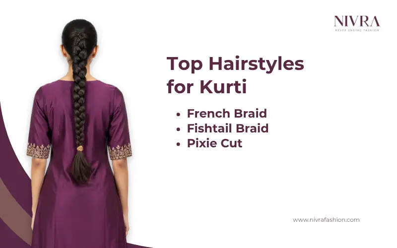 top hairstyle for kurti